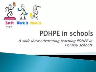 PDHPE in schools