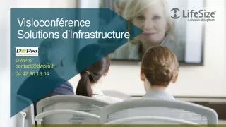 Visioconférence Solutions d’infrastructure