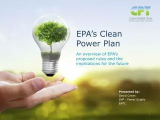 EPA’s Clean Power Plan