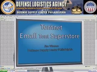 Tentnet Emall Tent Superstore Jim Vitrano Defense Supply Center Philadelphia