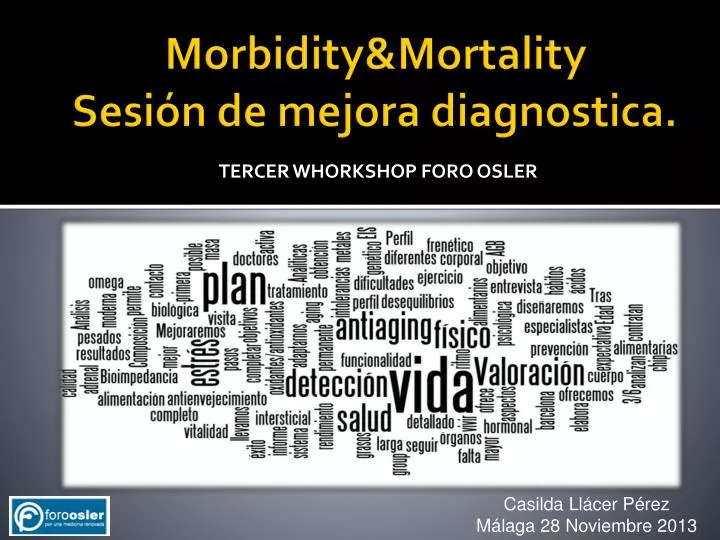 morbidity mortality sesi n de mejora diagnostica