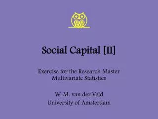 Social Capital [II]