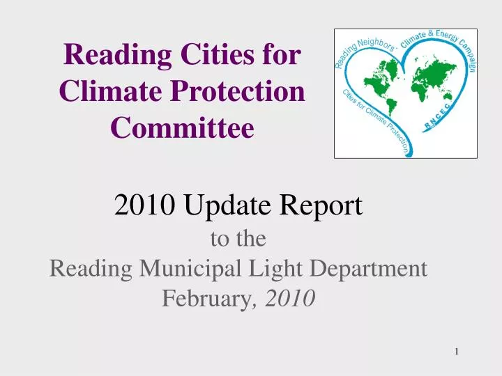 2010 update report to the reading municipal light department february 2010