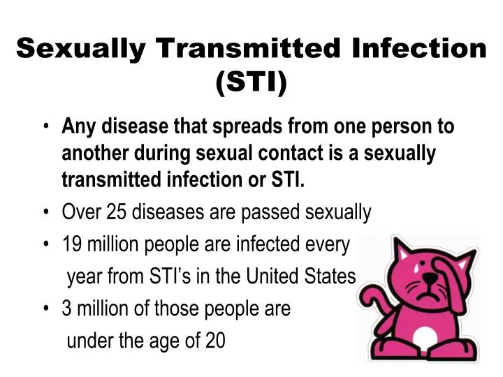 sexually transmitted infection sti