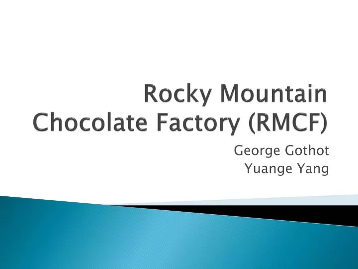rocky mountain chocolate factory rmcf
