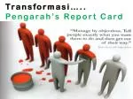 Transformasi ….. Pengarah’s Report Card - slide 1