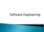 Software Engineering - slide 1