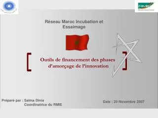 Outils de financement des phases d’amorçage de l’innovation