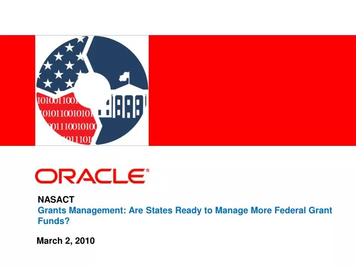 nasact grants management are states ready to manage more federal grant funds