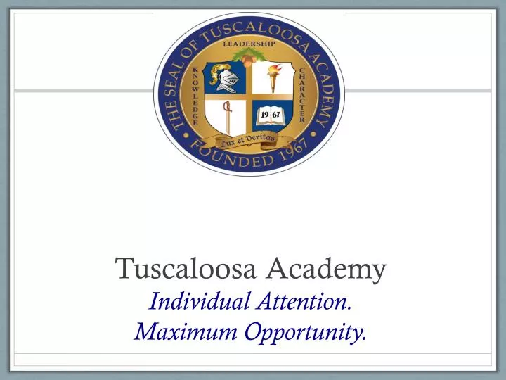 tuscaloosa academy individual attention maximum opportunity