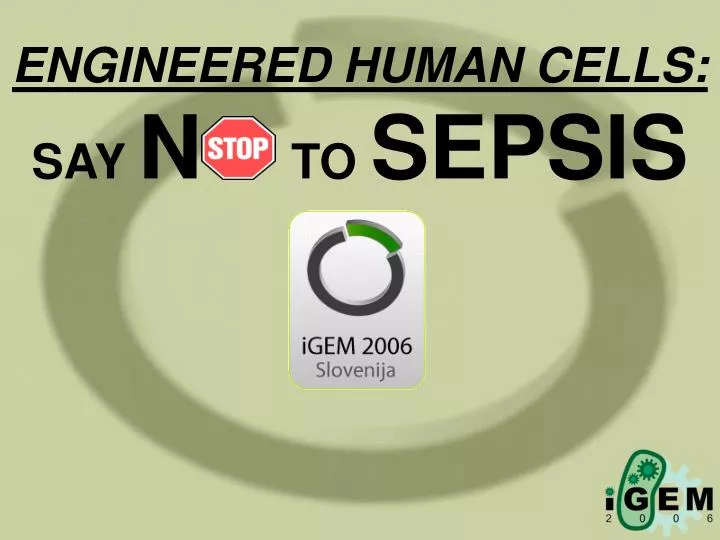 engineered human cells say n to sepsis