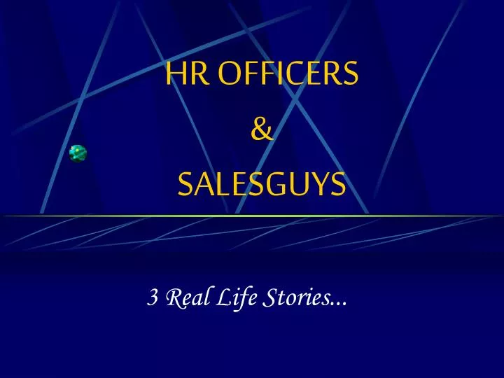 hr officers salesguys