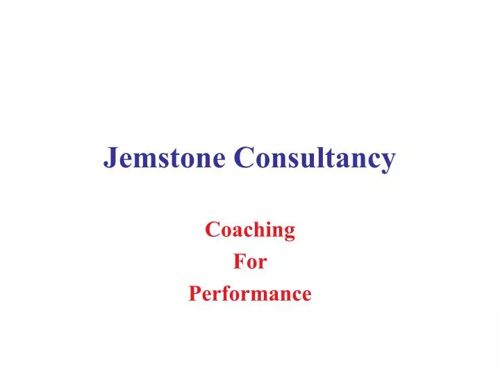 jemstone consultancy