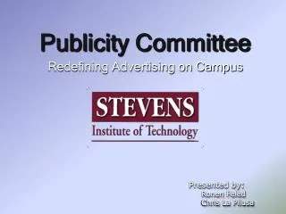 Publicity Committee