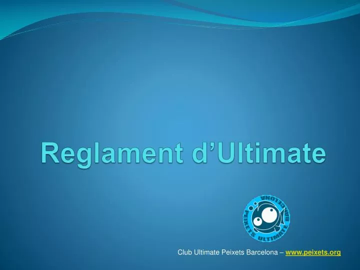 reglament d ultimate