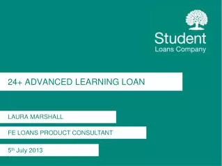 24+ ADVANCED LEARNING LOAN