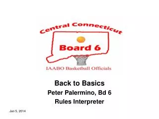 Back to Basics Peter Palermino, Bd 6 Rules Interpreter