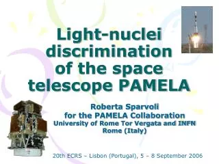 Light-nuclei discrimination of the space telescope PAMELA