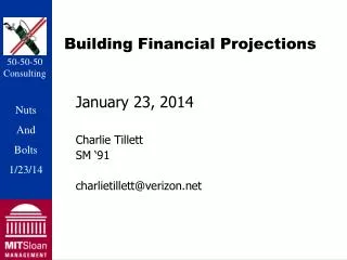 Building Financial Projections