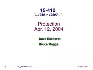 Protection Apr. 12, 2004