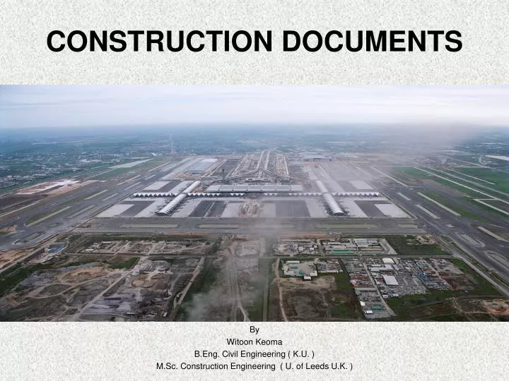 construction documents