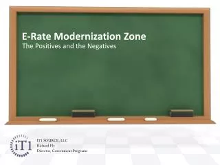 E-Rate Modernization Zone