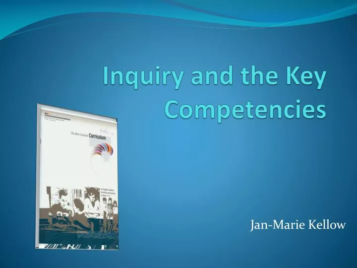 inquiry and the key competencies