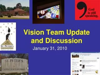 Vision Team Update and Discussion