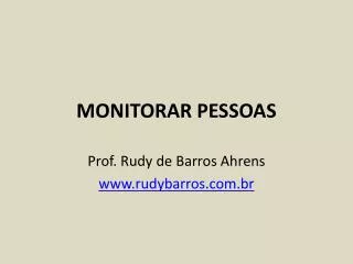 MONITORAR PESSOAS