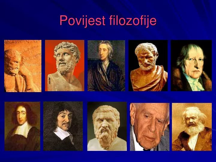 povijest filozofije