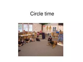 Circle time