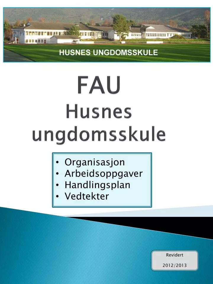 fau husnes ungdomsskule