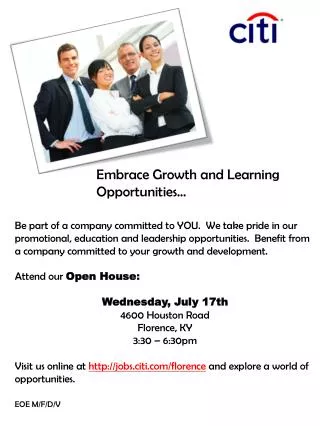 Embrace Growth and Learning Opportunities…