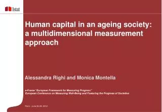 Human capital in an ageing society: a multidimensional measurement approach
