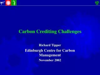 Carbon Crediting Challenges