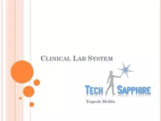 Clinical Lab System