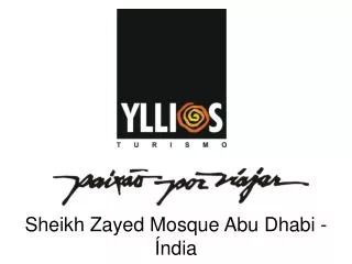 Sheikh Zayed Mosque Abu Dhabi - Índia