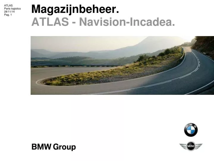 magazijnbeheer atlas navision incadea