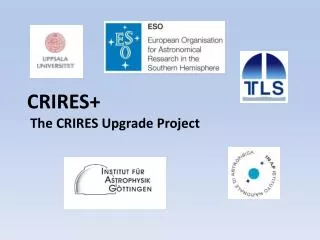 CRIRES + The CRIRES Upgrade Project