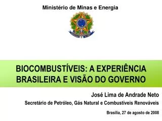 Ministério de Minas e Energia