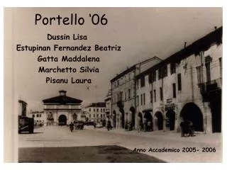 Portello ‘06