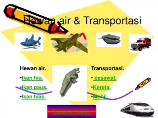 Hewan air &amp; Transportasi