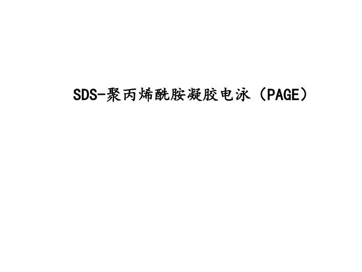 sds page