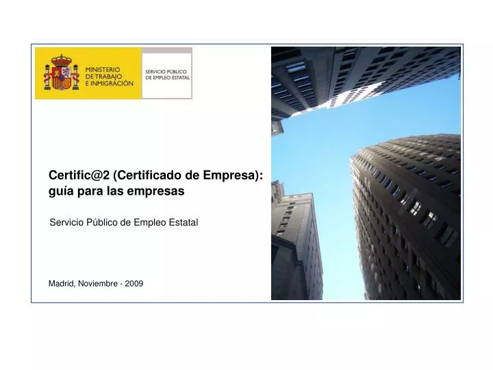 certific@2 certificado de empresa gu a para las empresas