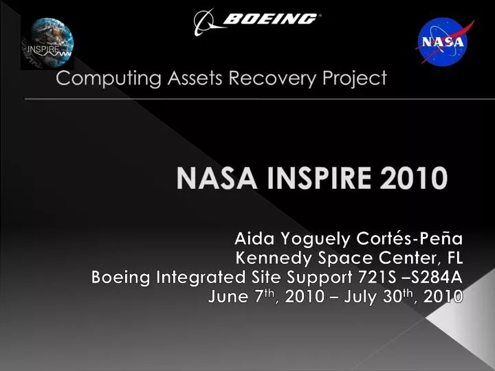 nasa inspire 2010