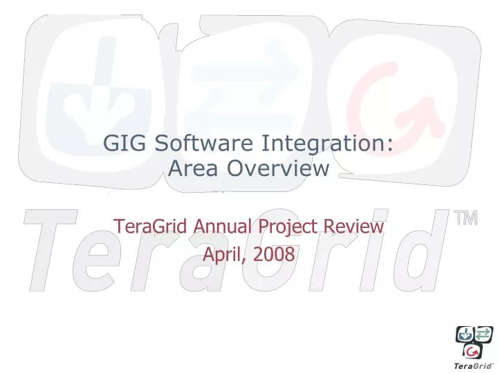 gig software integration area overview