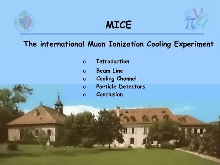 mice the international muon ionization cooling experiment