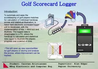 Golf Scorecard Logger