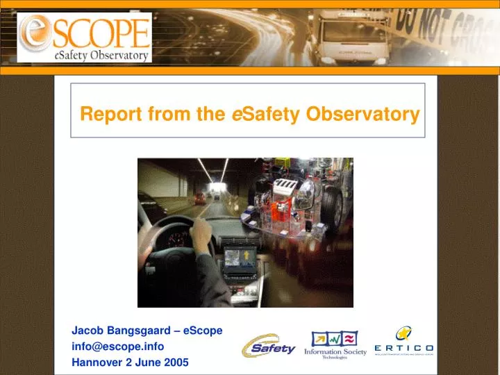 report from the e safety observatory