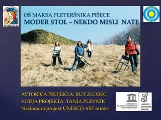 OŠ MAKSA PLETERŠNIKA PIŠECE MODER STOL – NEKDO MISLI NATE